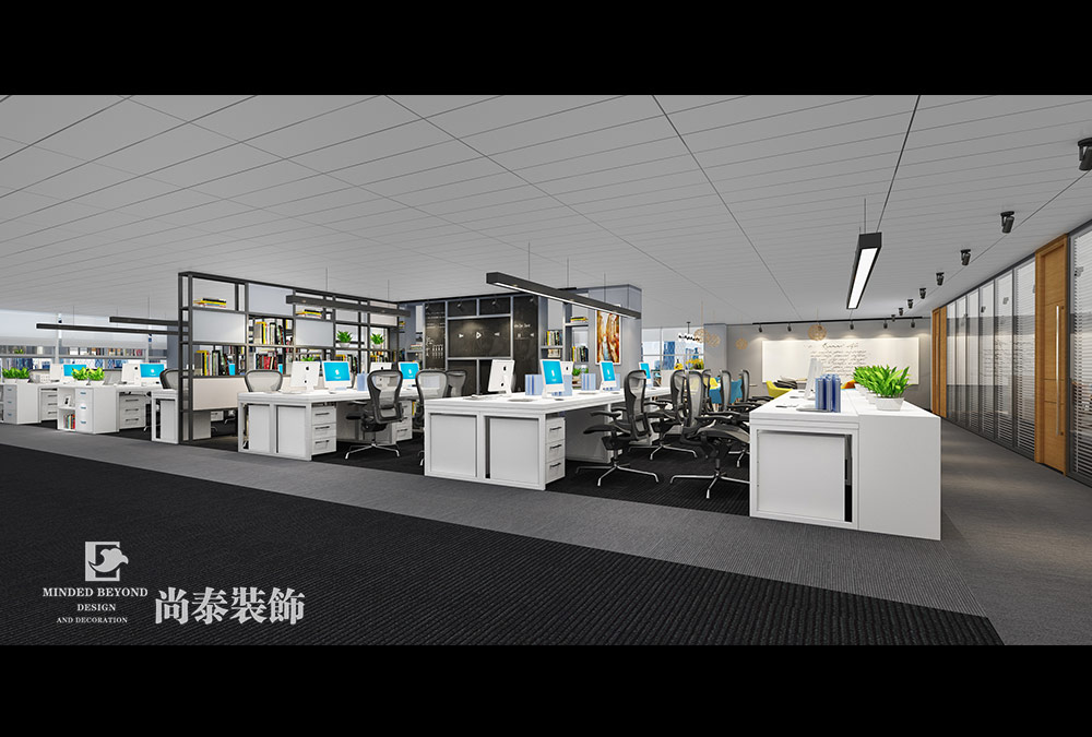 深圳南山區(qū)軟件園動畫公司辦公室裝修設(shè)計