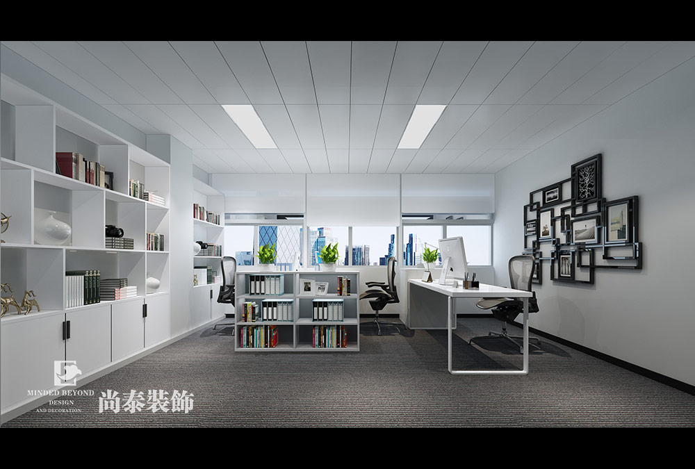 深圳南山區(qū)軟件園動畫公司辦公室裝修設(shè)計