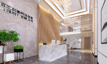 新中式辦公室裝修效果圖，精致化的企業(yè)人文
