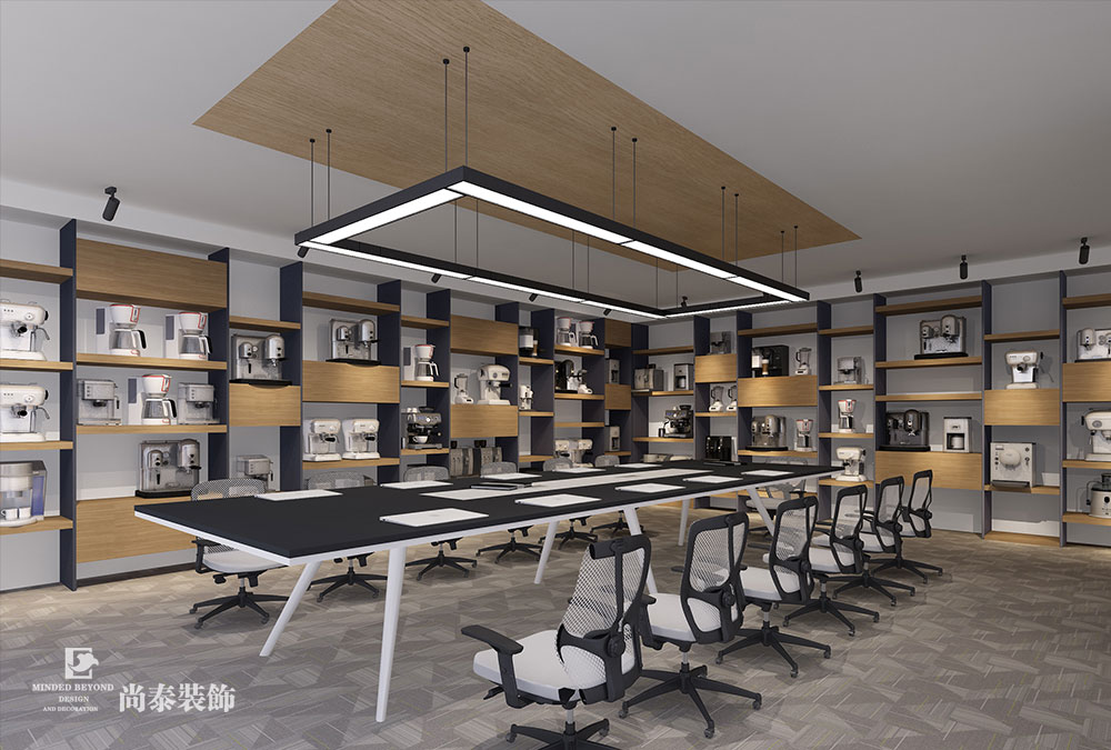 深圳龍崗坂田家庭用品貿(mào)易公司辦公室裝修設計