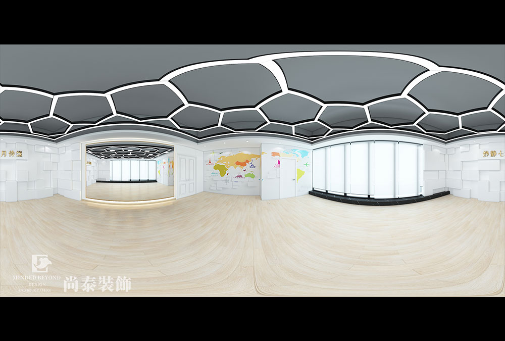 深圳龍崗平湖康利城電商直播公司辦公室設計效果圖 