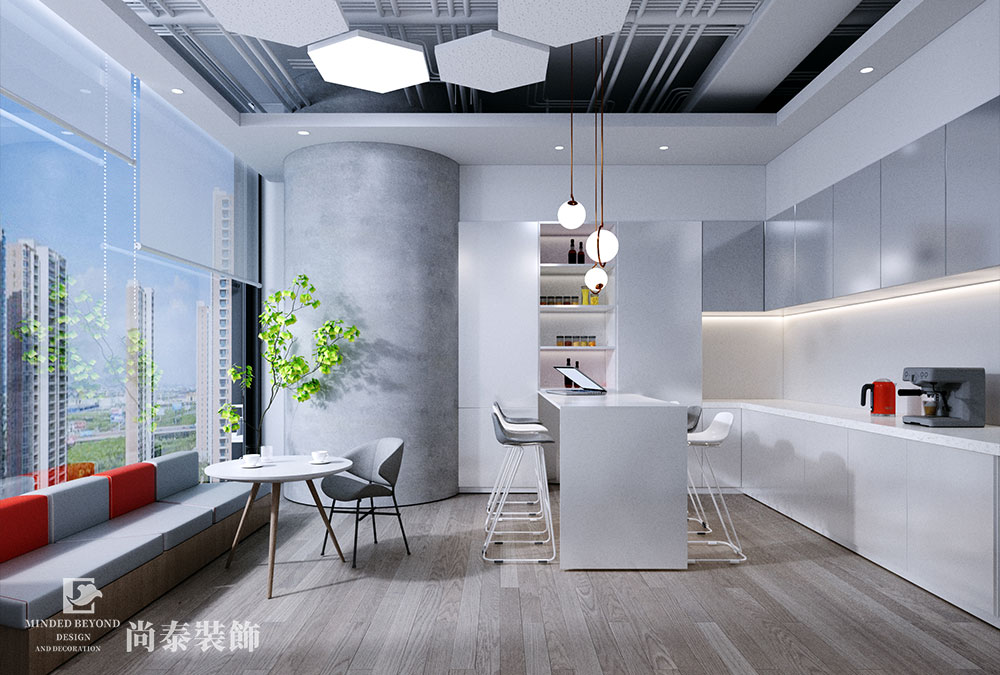 深圳福田博今國際互聯(lián)網(wǎng)科技公司辦公室設(shè)計案例