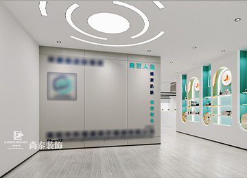 深圳龍崗萬匯大廈150平米醫(yī)療器械公司辦公室裝修設(shè)計