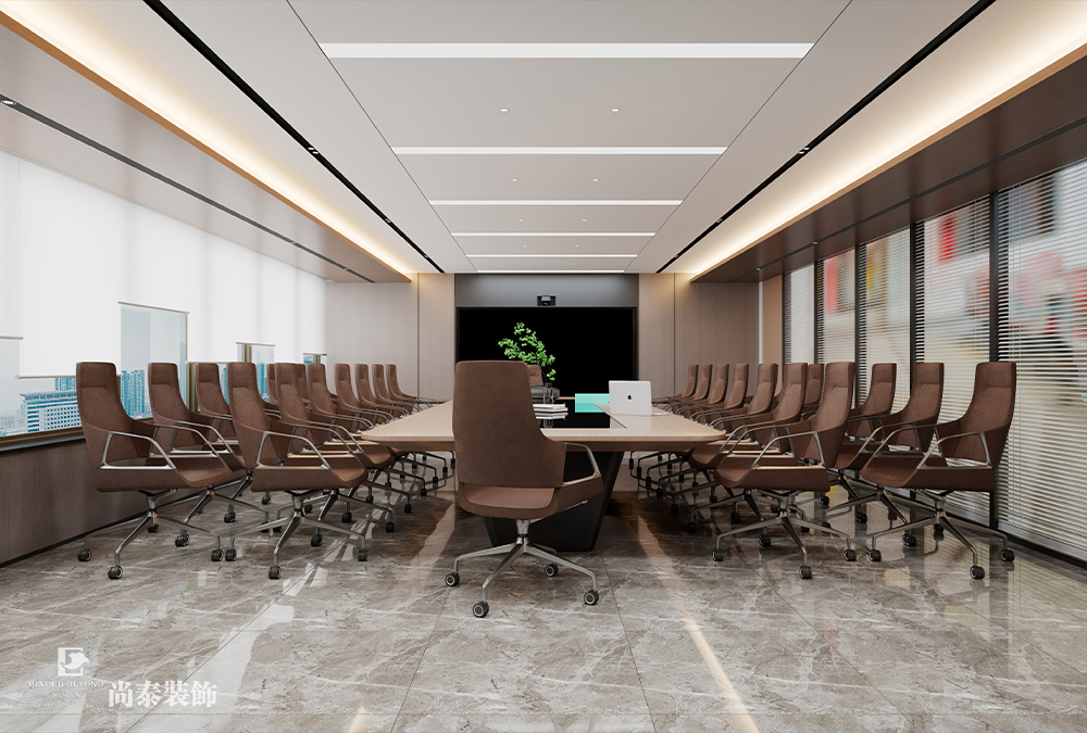 深圳羅湖金田大廈寫字樓600平米電梯公司辦公室翻新裝修設(shè)計(jì)