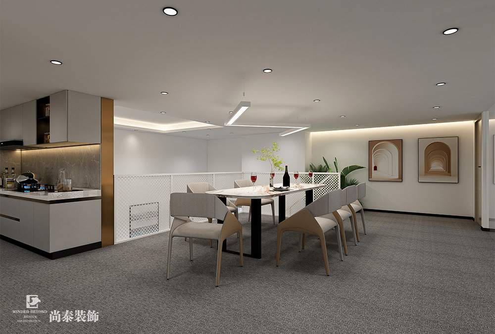 深圳南山方大城寫字樓700平米科技公司辦公室裝修設(shè)計(jì)案例