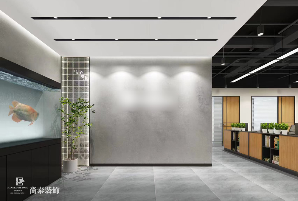 深圳南山智谷200平米電子電商公司寫(xiě)字樓辦公室裝修設(shè)計(jì)案例