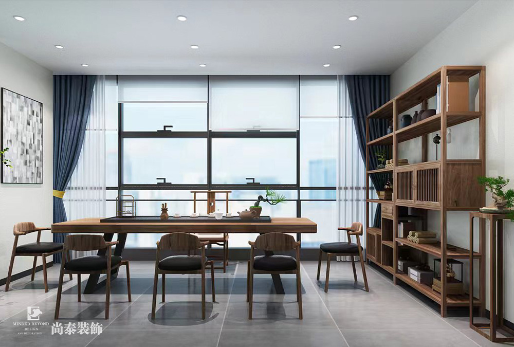 深圳南山智谷200平米電子電商公司寫(xiě)字樓辦公室裝修設(shè)計(jì)案例