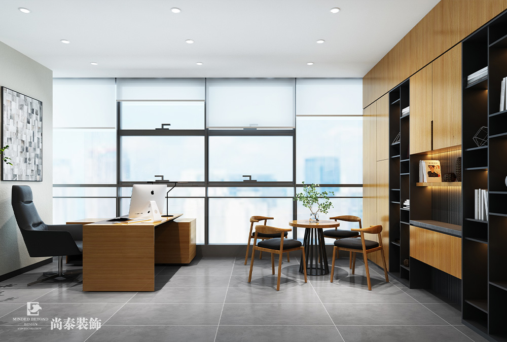 深圳南山智谷200平米電子電商公司寫(xiě)字樓辦公室裝修設(shè)計(jì)案例