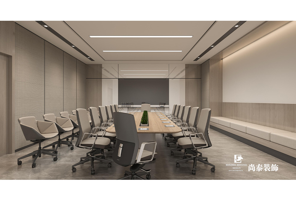 350平米環(huán)保節(jié)能科技公司深圳南山智谷寫字樓辦公室裝修設計