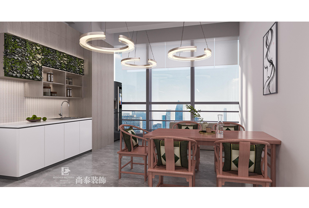 350平米環(huán)保節(jié)能科技公司深圳南山智谷寫字樓辦公室裝修設計